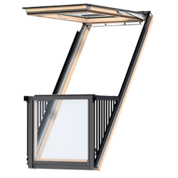 Окно-балкон VELUX CABRIO GDL 3066